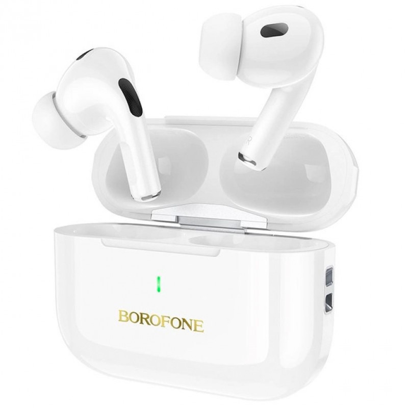 Бездротові блютуз навушники BOROFONE BW59 Plus Bluetooth TWS Білий